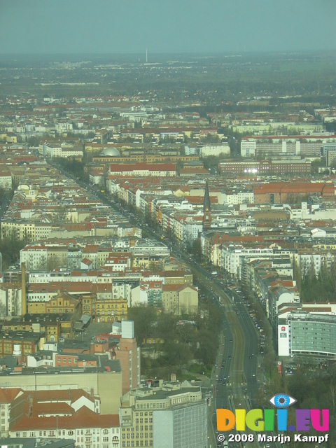 25385 Karl-Marx Allee from Fernsehturm Berlin (TV Tower)